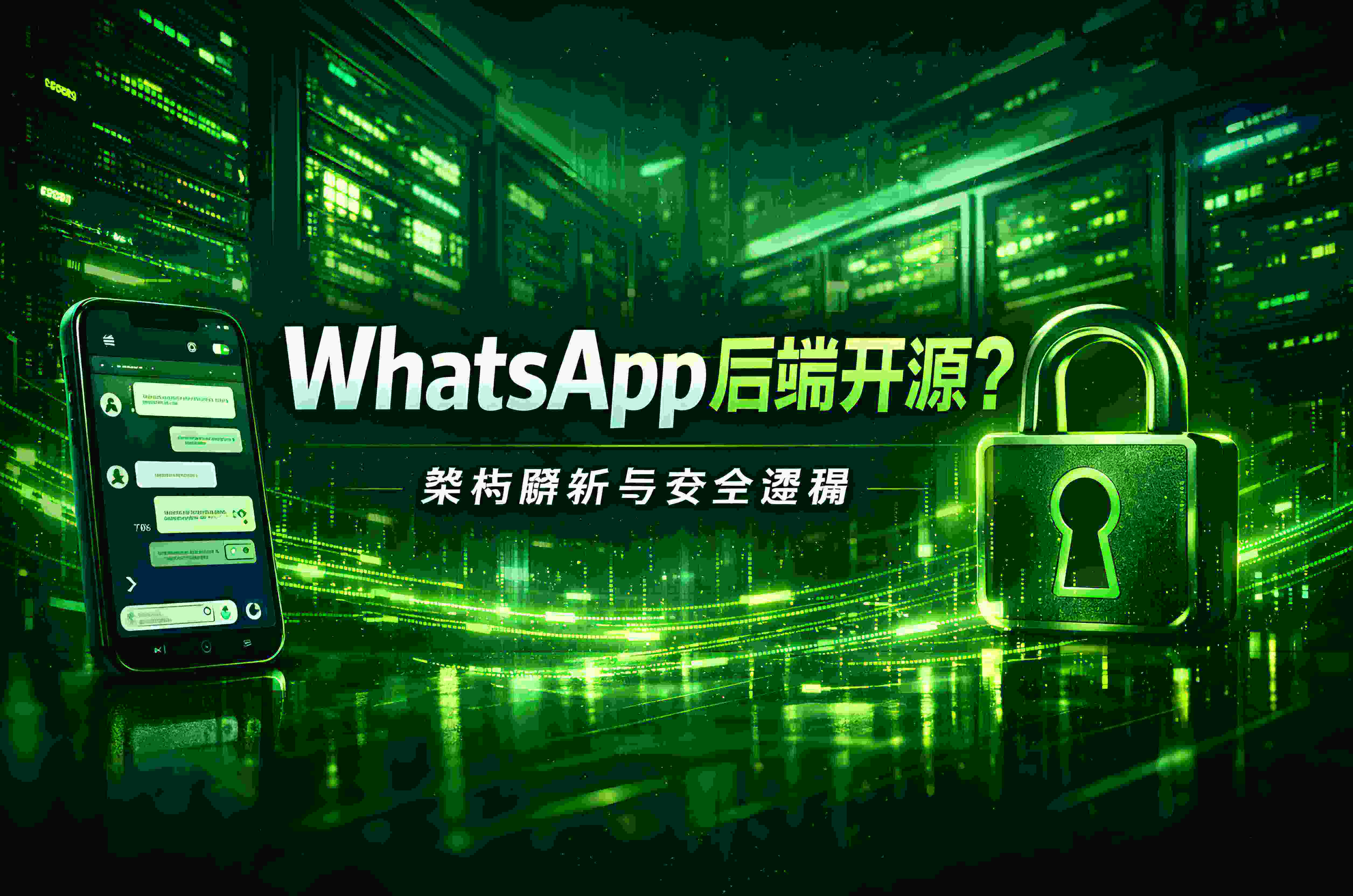 WhatsApp 的服务器端代码未来会考虑开源吗?