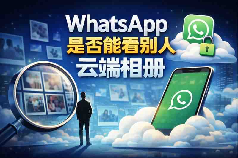 WhatsApp是否具备查看他人云端相册的功能?其真实情况如何?